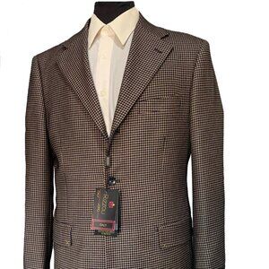 Rizzoli Italian Sports Jacket - Super 140S Wool Touch - 40R, 40L